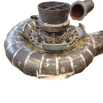 Uitgangsvermogen 50 kW tot 5000 kW Francis Hydroturbine met koolstofstaal Q345 spiraalkas en nominale kop 50 M-120m