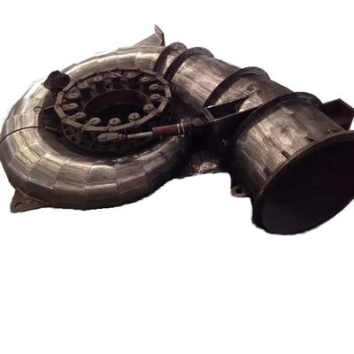 Roestvrijstalen Francis-hydroturbine met 96% nominaal rendement voor hoge vallen van 20-200m