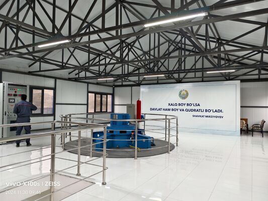 Kaplan Hydroturbine met een doorvoercapaciteit van 16,00 M3/s en CNC-bladen van roestvrij staal voor meer dan 30 jaar levensduur