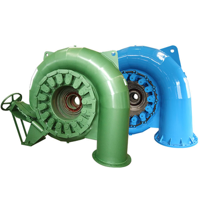 500rpm-1000rpm Francis Hydro Turbine Off Grid de Hydroturbine van 500 KW
