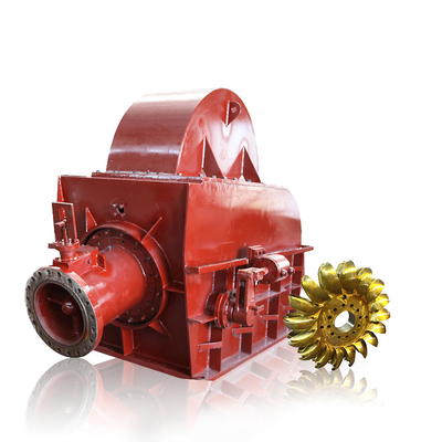 Mini Water Head 250m Hydropelton-Turbine 60HZ van het Wielturbine van Gird 500RPM Pelton