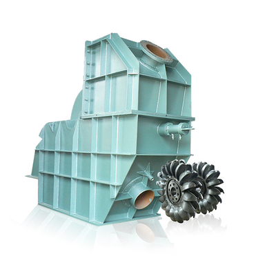 Elektrische centralehpp Pelton Hydrogenerator 2500kw 1500RPM met 1 Pijp