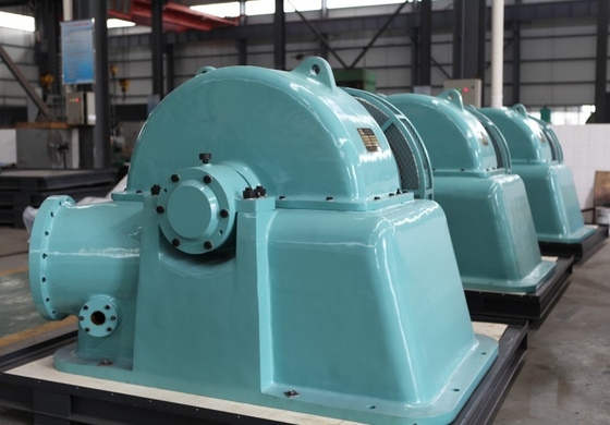 Gietende van de de Impulsturbine 700kw Turgo van Staalturgo het Wielgenerator