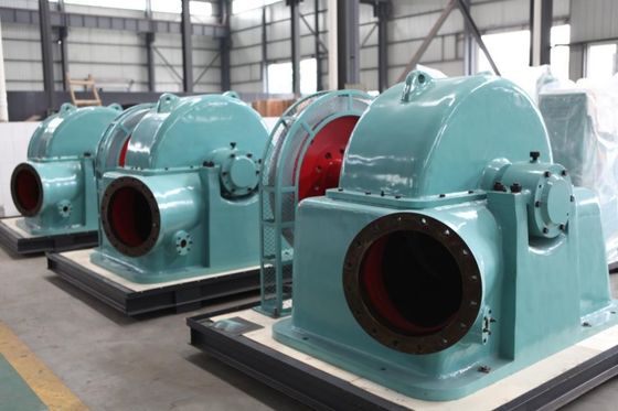 550kW Turgo-wielturbine