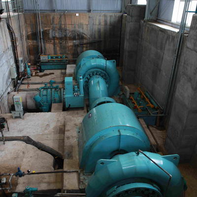 50HZ Francis Hydraulic Turbine 100m Waterhoofd Automatisch op Net