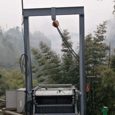 IP55 de automatische Waterzuiveringsinstallatie 1kw van het Barscherm voor de Hydroturbine van het Elektrische centralewater